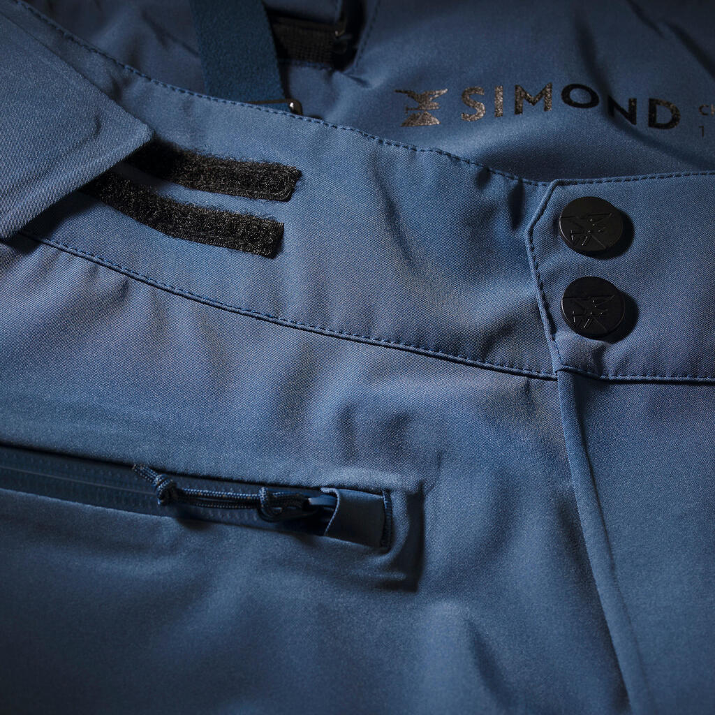 Modre moške vodoodporne hlače za alpinizem ICE