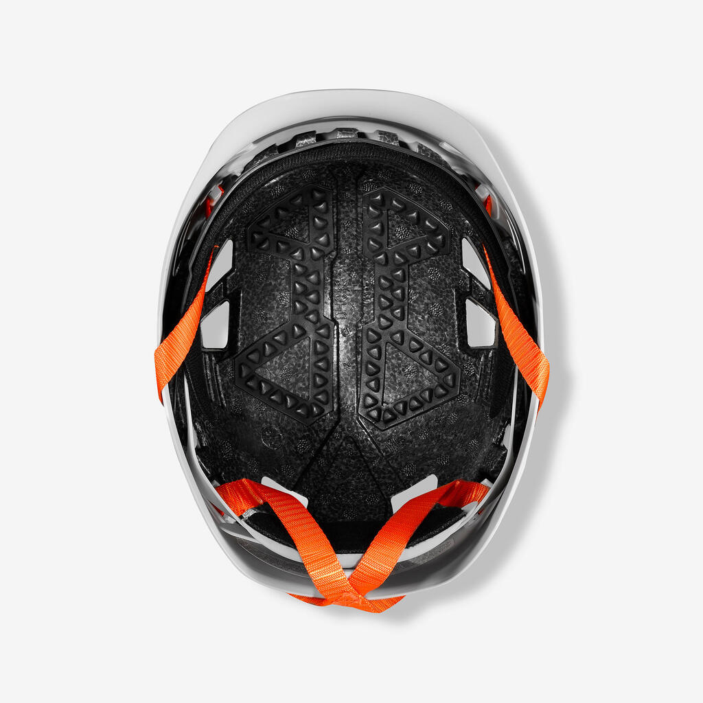 CASQUE D'ESCALADE ET D'ALPINISME - ROCK  GRIS