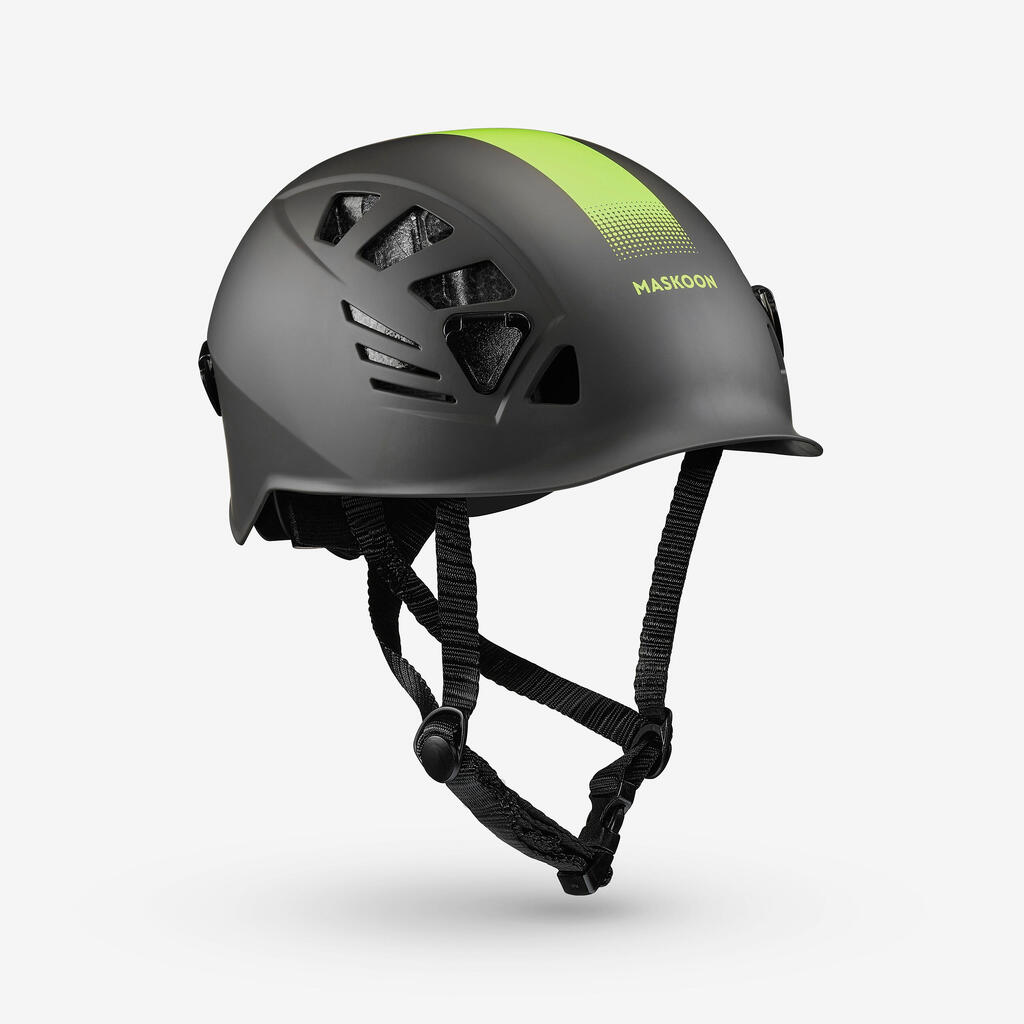 Canyoning Helmet GREY YELLOW - MK 100