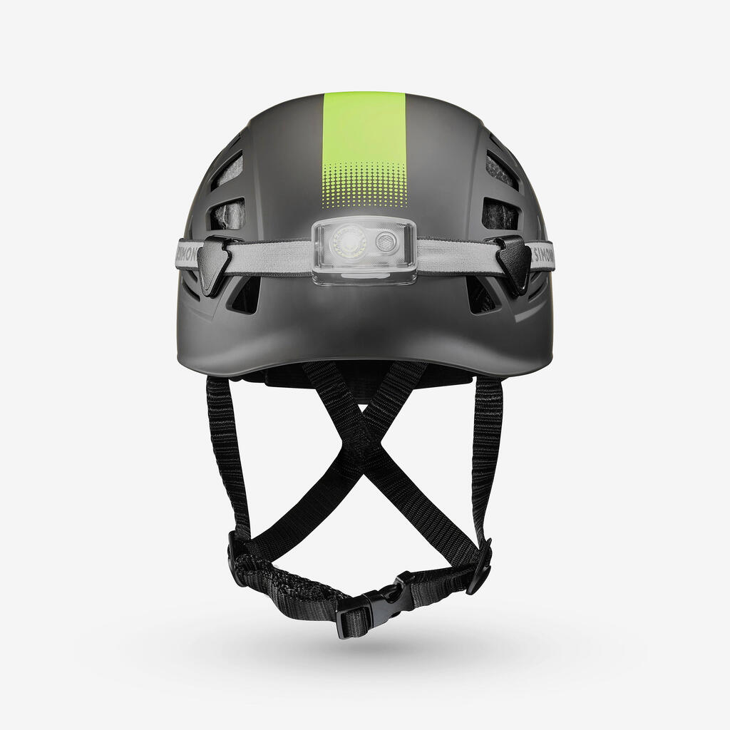 Canyoning Helmet GREY YELLOW - MK 100