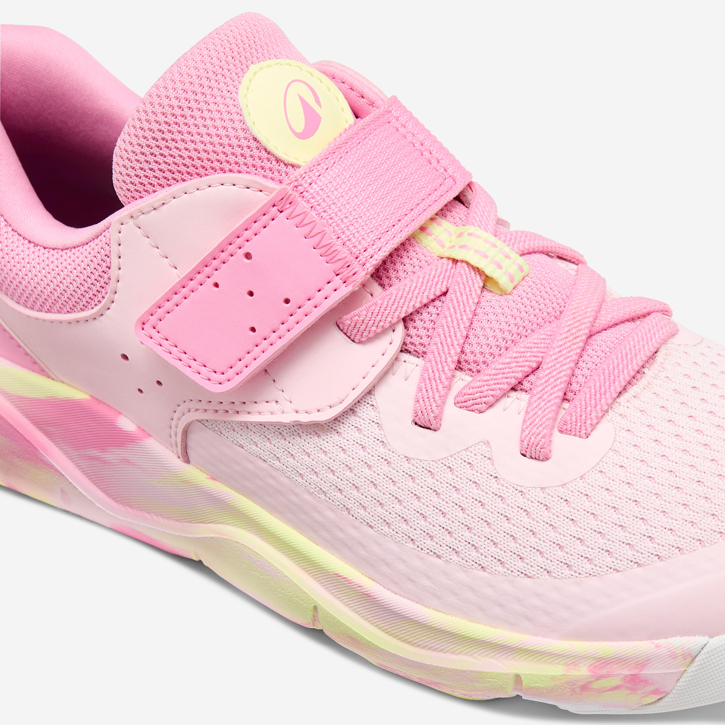 Chaussures à bande autoagrippante et lacets élastiques enfant, Playful Fast - DECATHLON