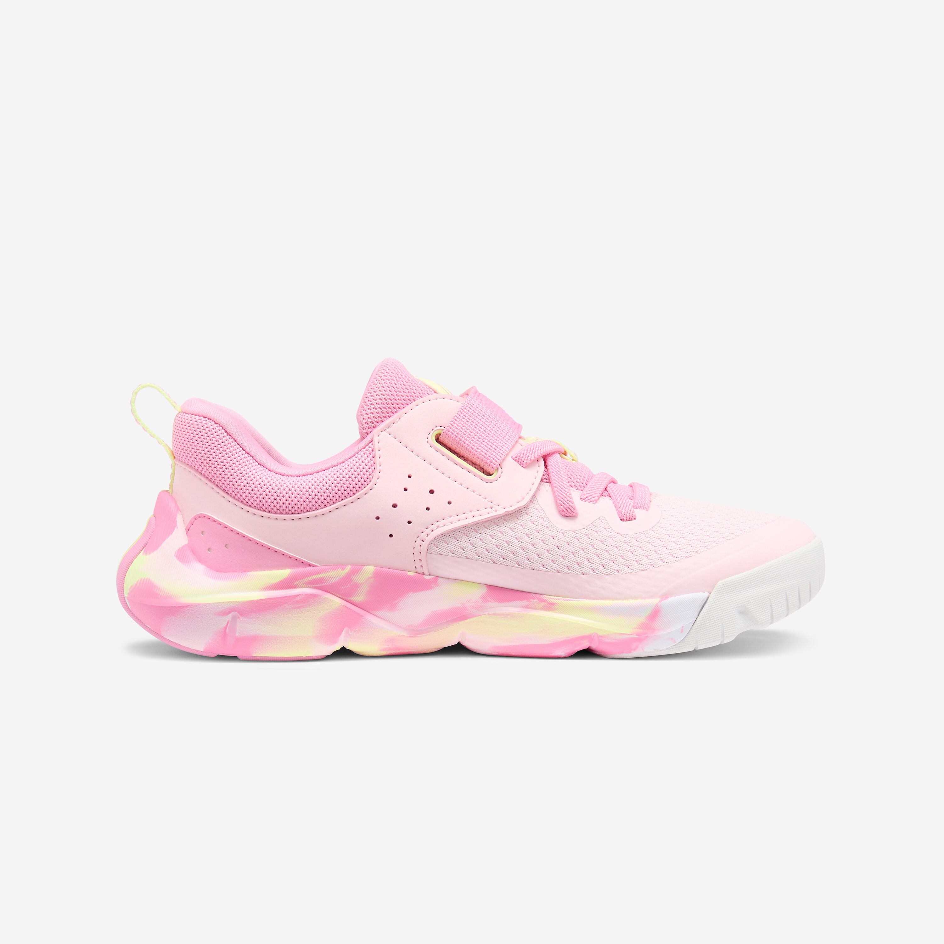 Chaussures à bande autoagrippante et lacets élastiques enfant, Playful Fast - DECATHLON