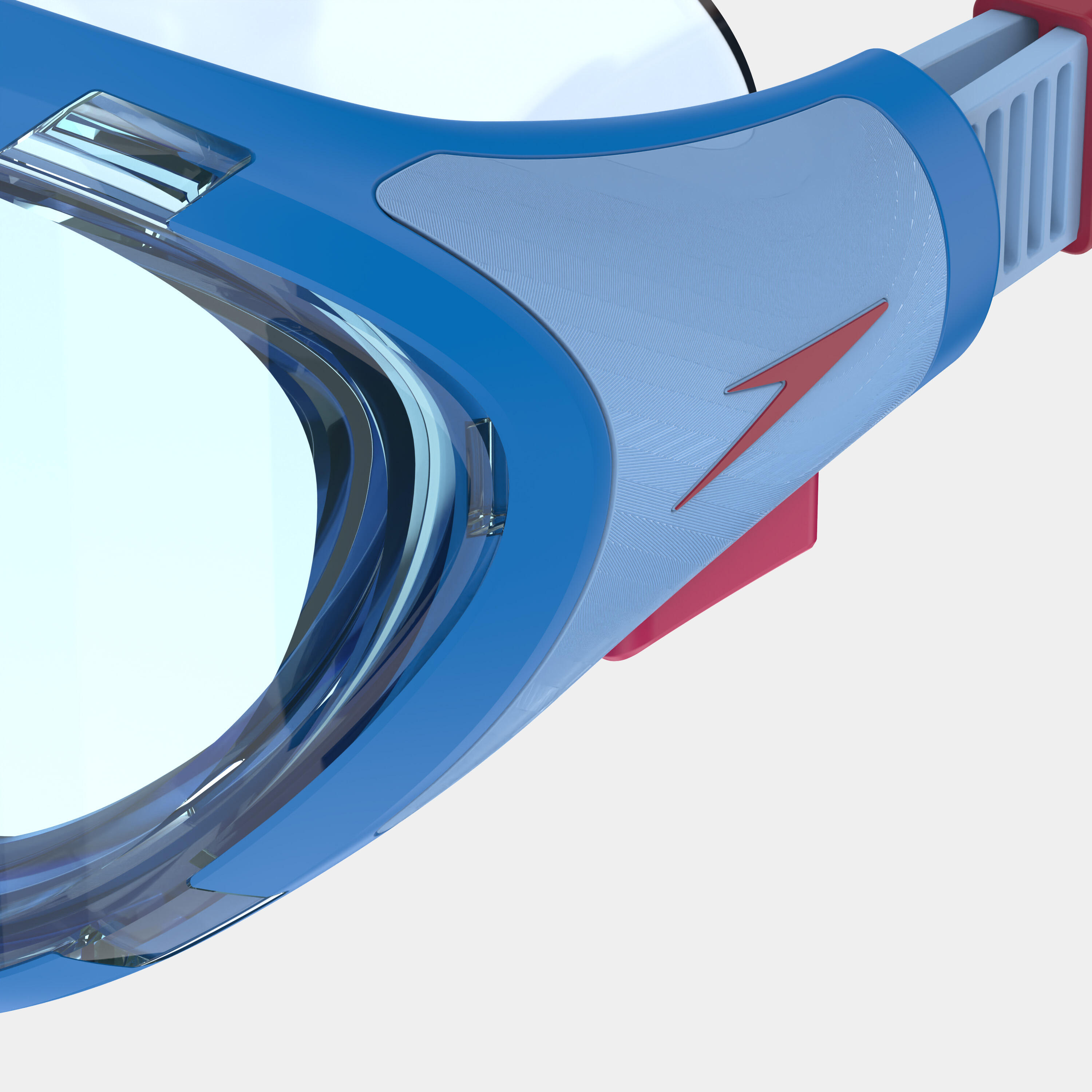 Vaikiška plaukimo kaukė „Speedo Biofuse“, mėlyna - „Decathlon“