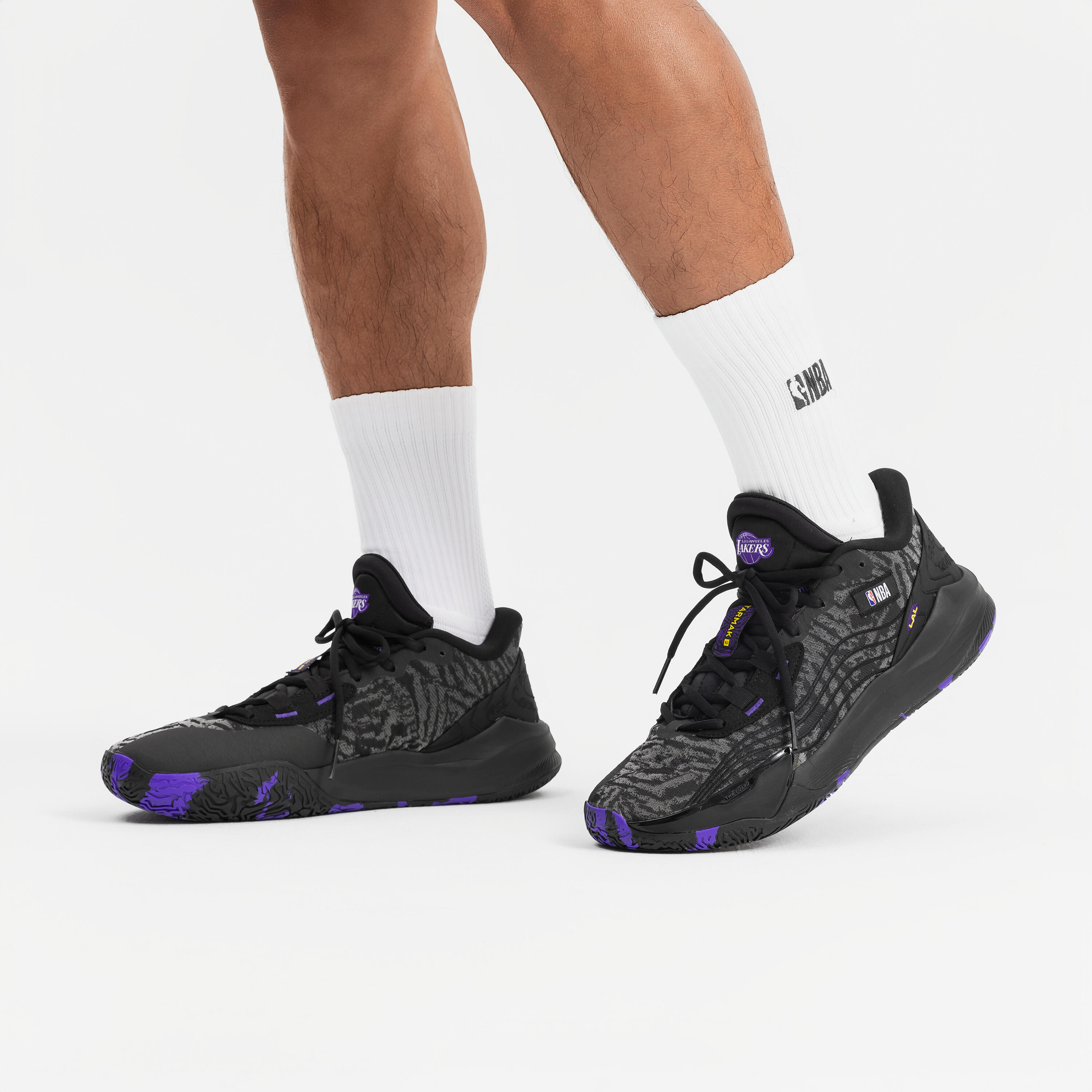 Zapatillas de baloncesto NBA Lakers hombre/mujer -  FAST 900 LOW-1 Negro 10/46