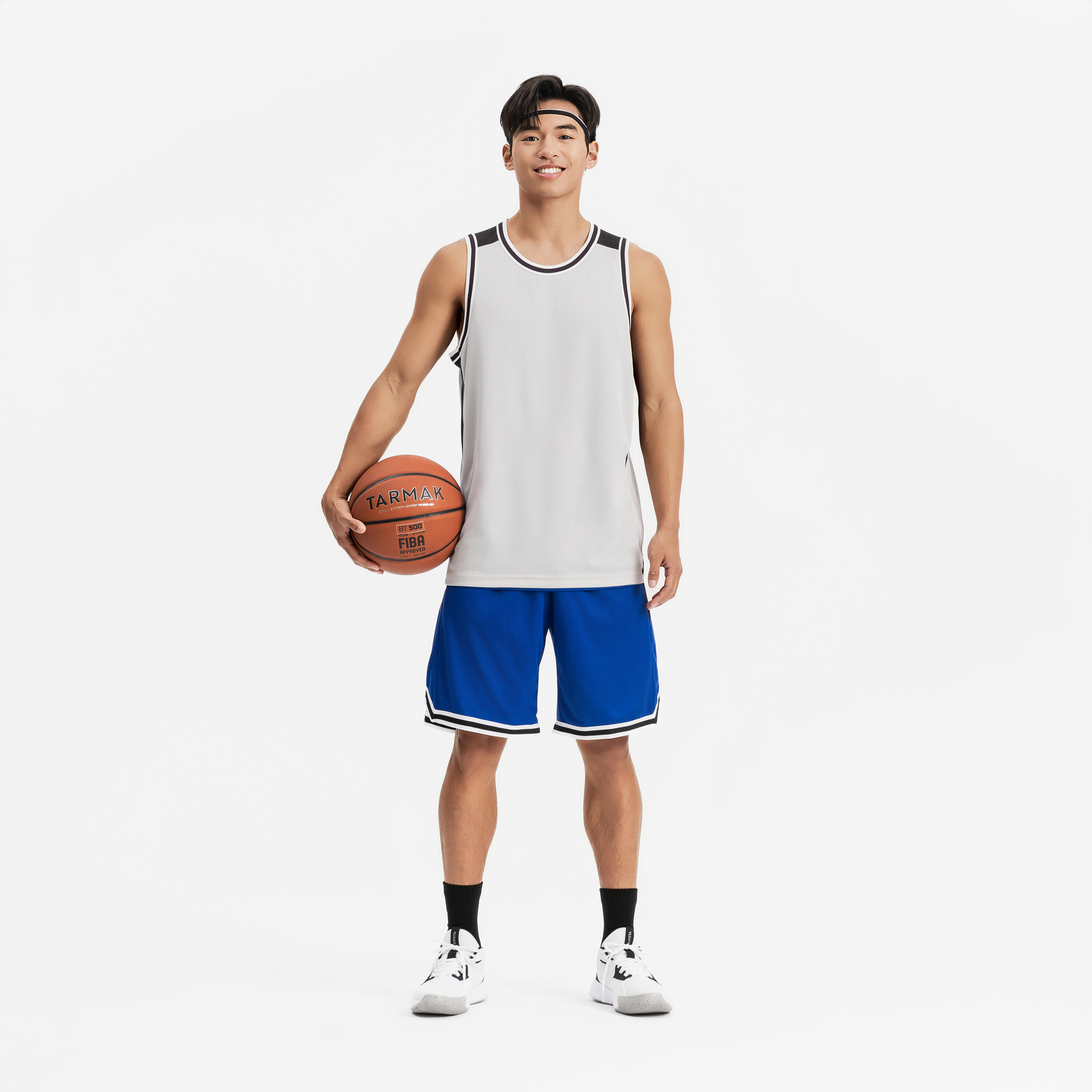 ballaholic reversible tank top ・short Adult Reversible Tank Top - Black/White