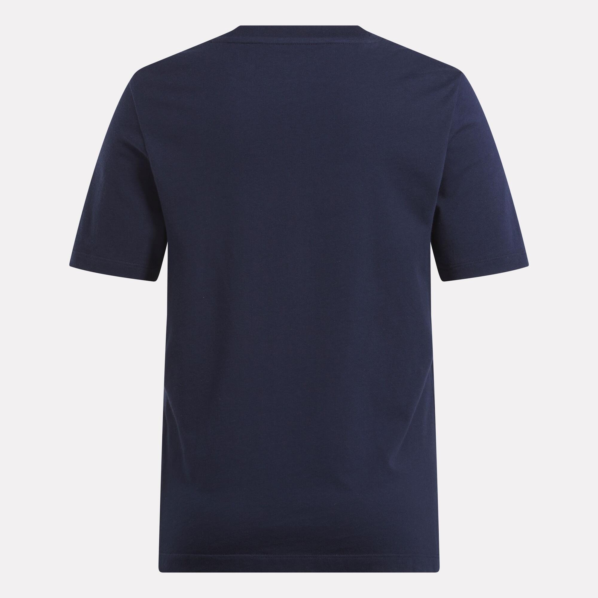 T-shirt de fitness femme, bleu et blanc 5/5