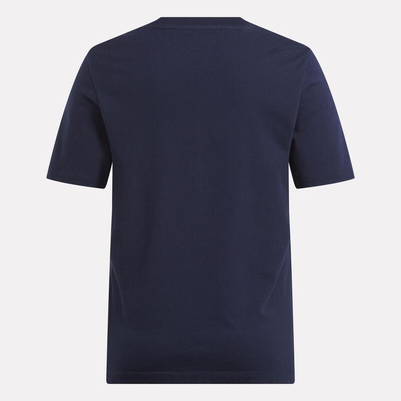 Tricou Fitness Reebok Albastru-Alb Damă 