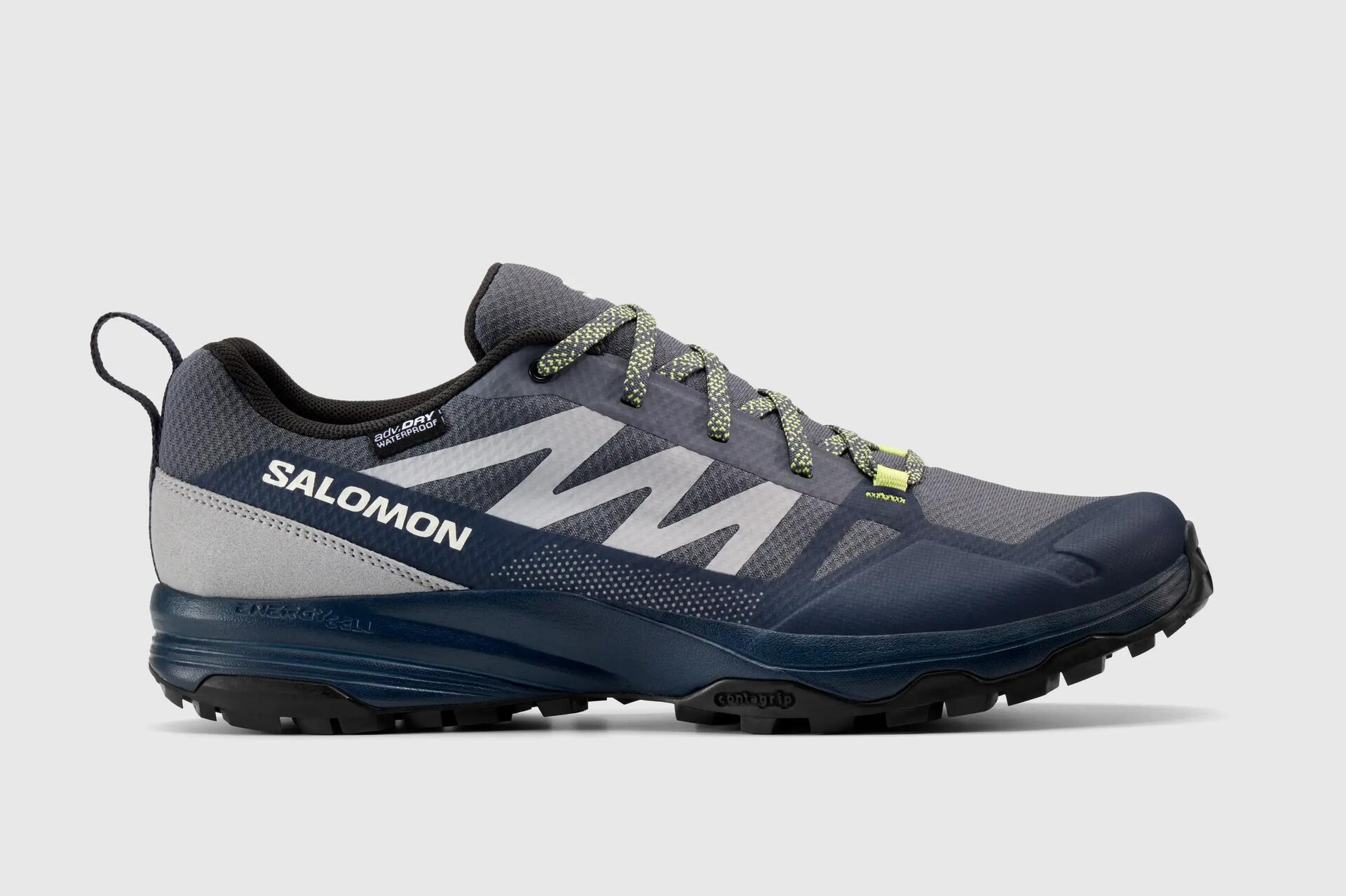 Chaussures imperméables de randonnée montagne homme, Salomon Saliba