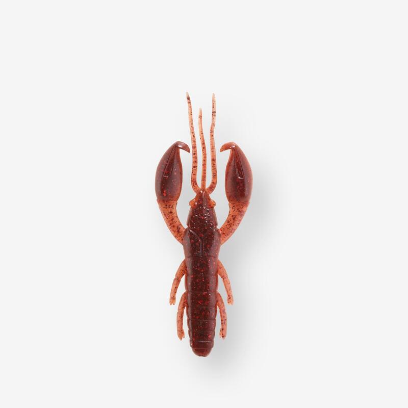 LEURRE SOUPLE ECREVISSE AVEC ATTRACTANT WXM YUBARI CRW 3" 7.5cm BISCA CRAW