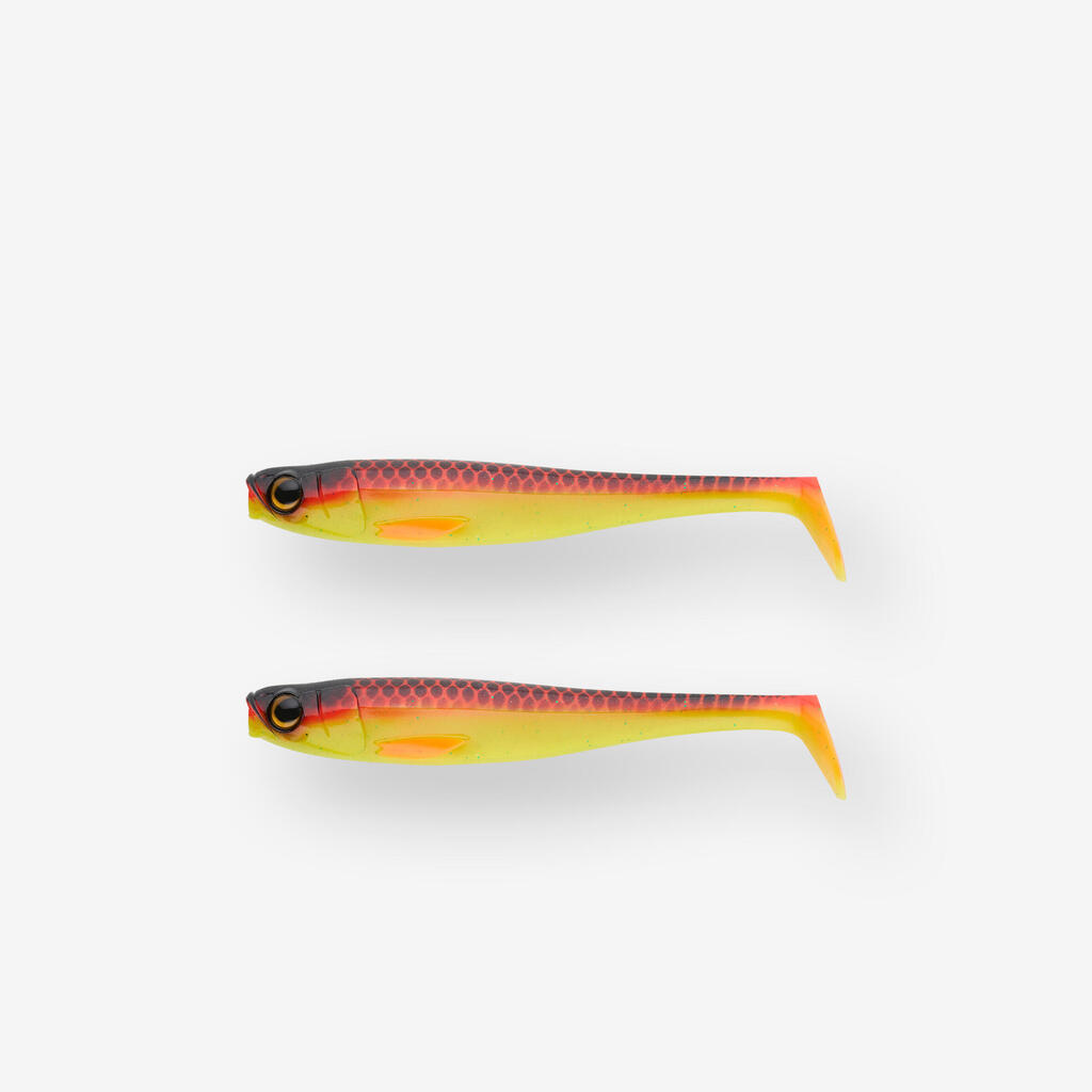 X2 פיתיונות רכים ROGEN PIKE LURE 120 - לבן