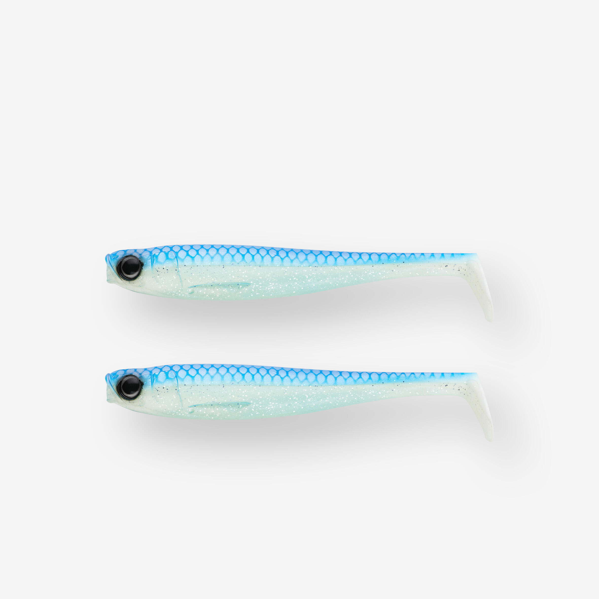 CAPERLAN ROGEN SOFT SHAD PIKE LURE 160 BLUE X2