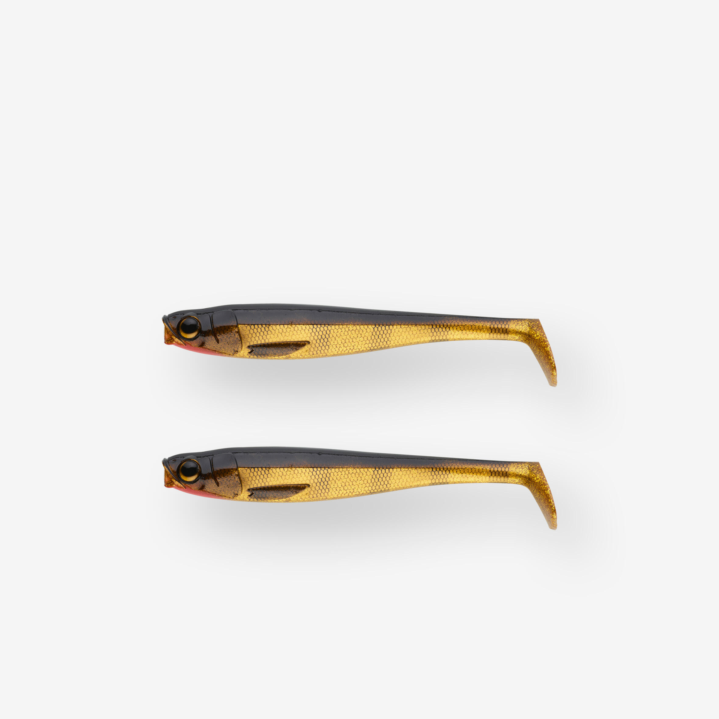 SET NĂLUCI FLEXIBILE ȘTIUCĂ SHAD ROGEN 120 AURIU X2