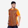 Men Football Short Sleeve Tshirt Quick Dry F100 - Orange