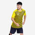 Adult Football Shirt Essential Yellow Stripes