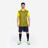 Adult Football Shirt Essential Yellow Stripes