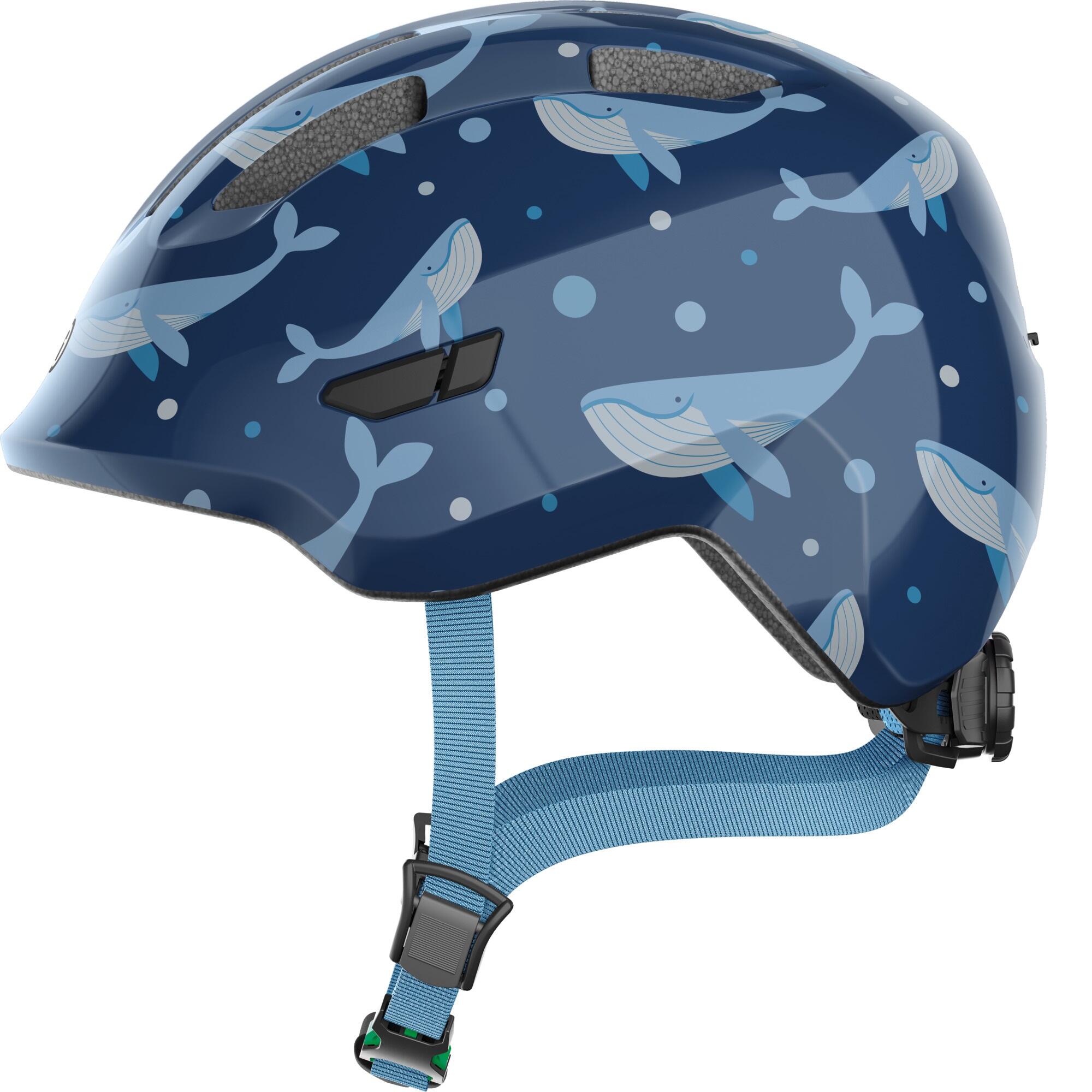 ABUS Fahrradhelm ABUS Smiley 3.0 Kinder blue whale