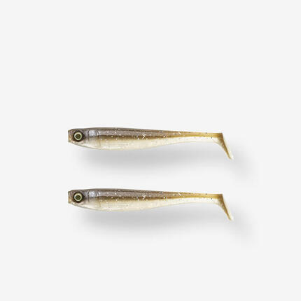 LEURRE SOUPLE BROCHET SHAD ROGEN 120 PERCHE X2
