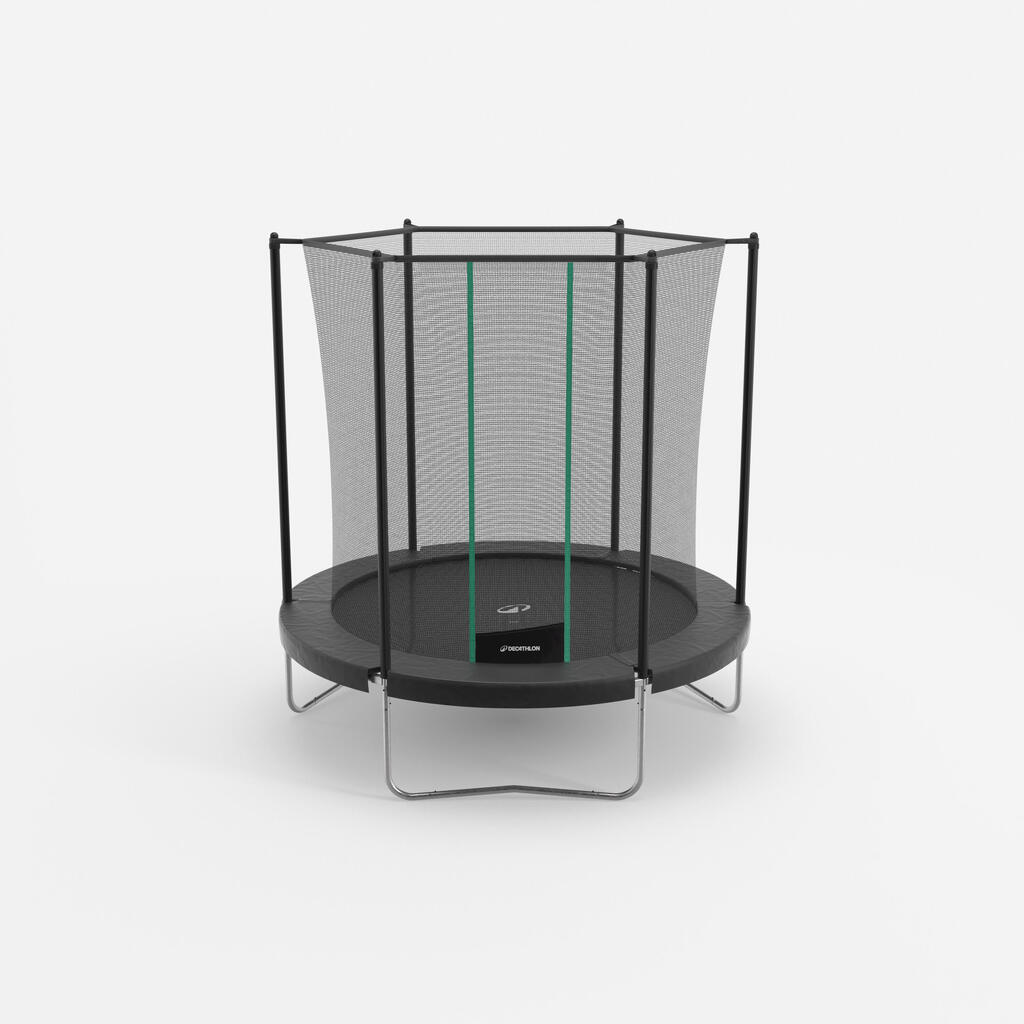Trampoline 240 avec filet de protection - Montage sans outil