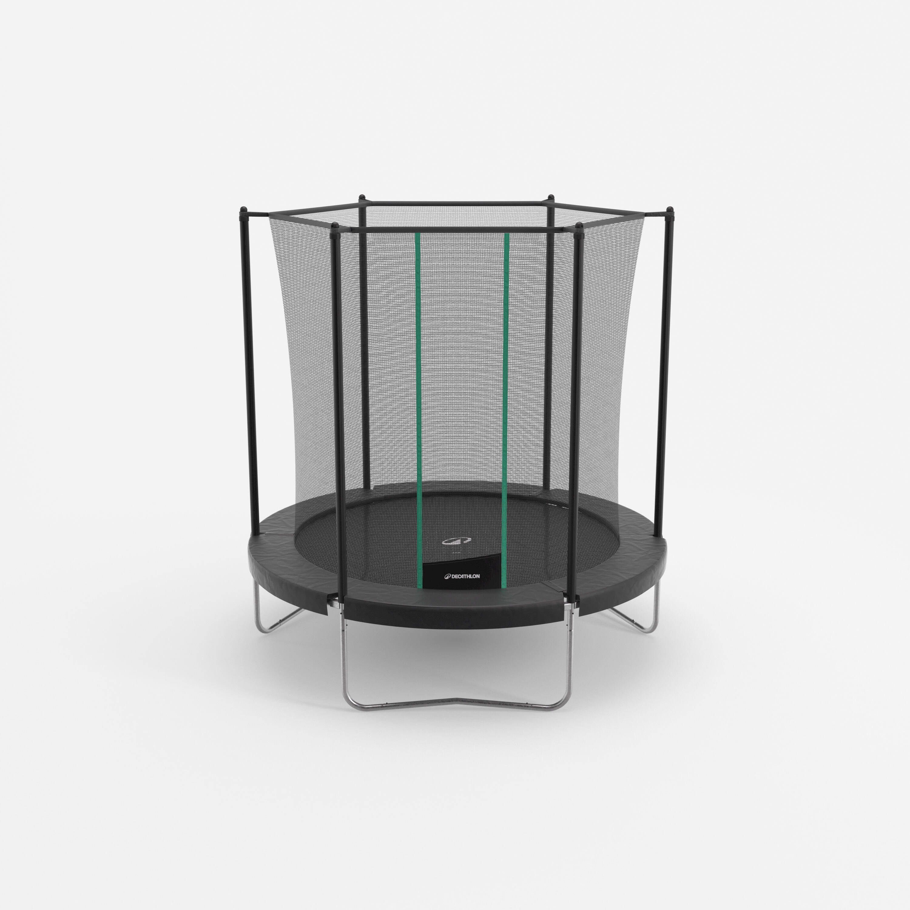 Round trampoline with safety net, Trampoline 240 -  1