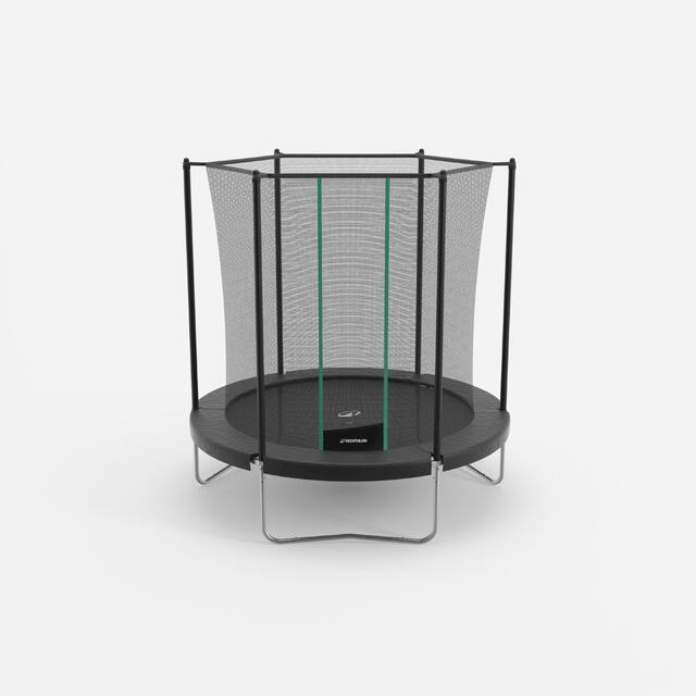Trampoline 240 with Netting - Tool-Free Design