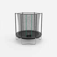 Trampoline 240 with Netting - Tool-Free Design