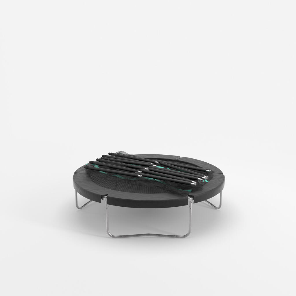 Trampoline 240 avec filet de protection - Montage sans outil
