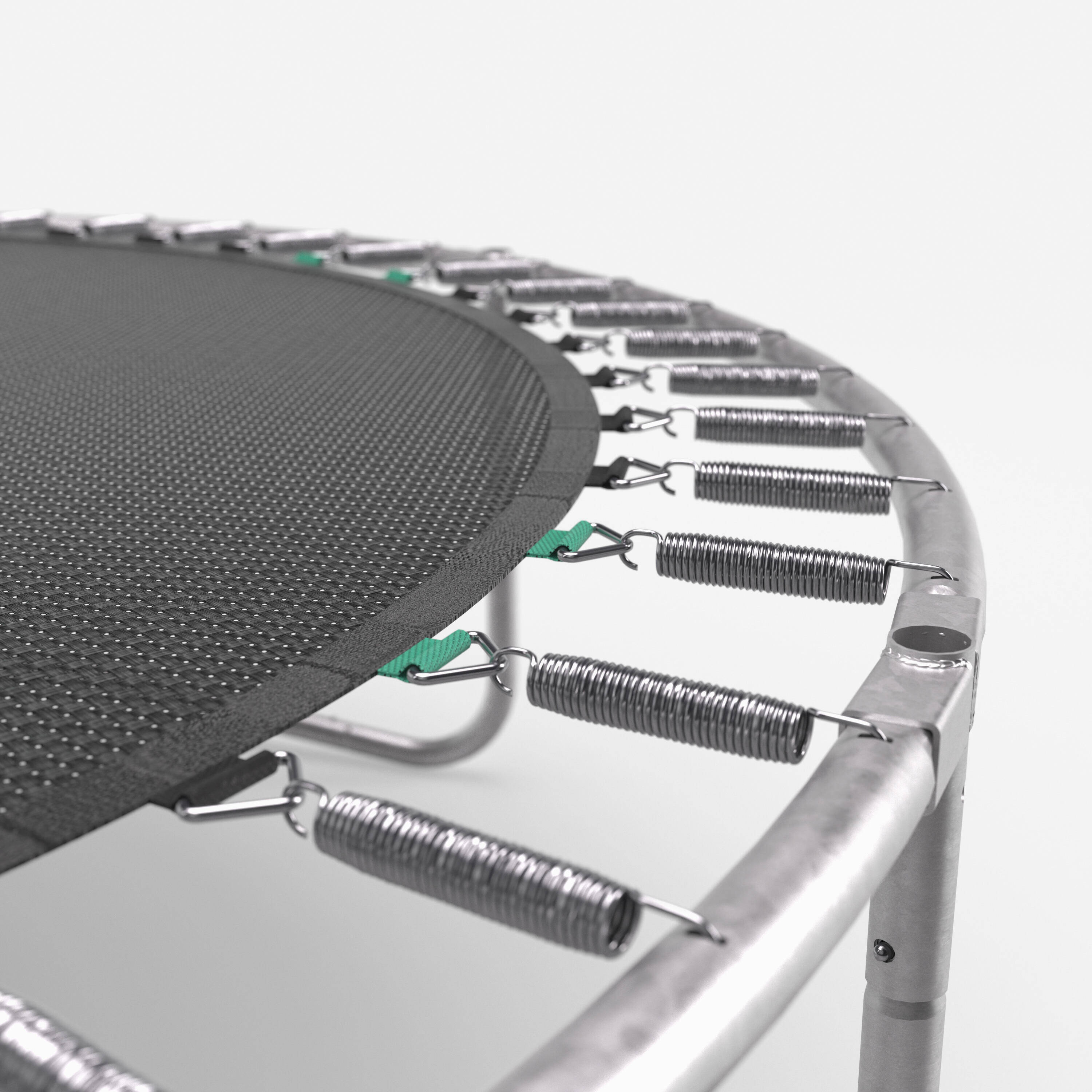 Round trampoline with safety net, Trampoline 240 -  5