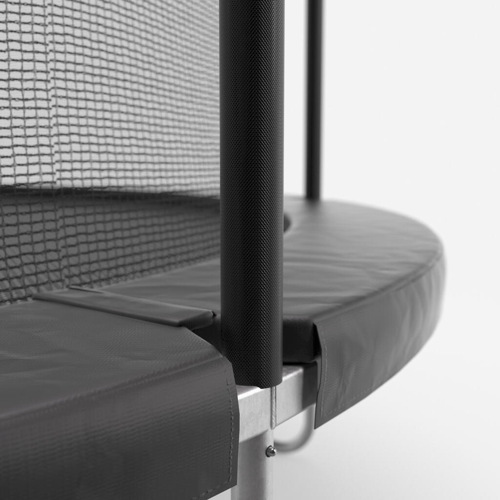 Trampolin 300 z zaščitno mrežo - zasnova brez potrebe po orodju