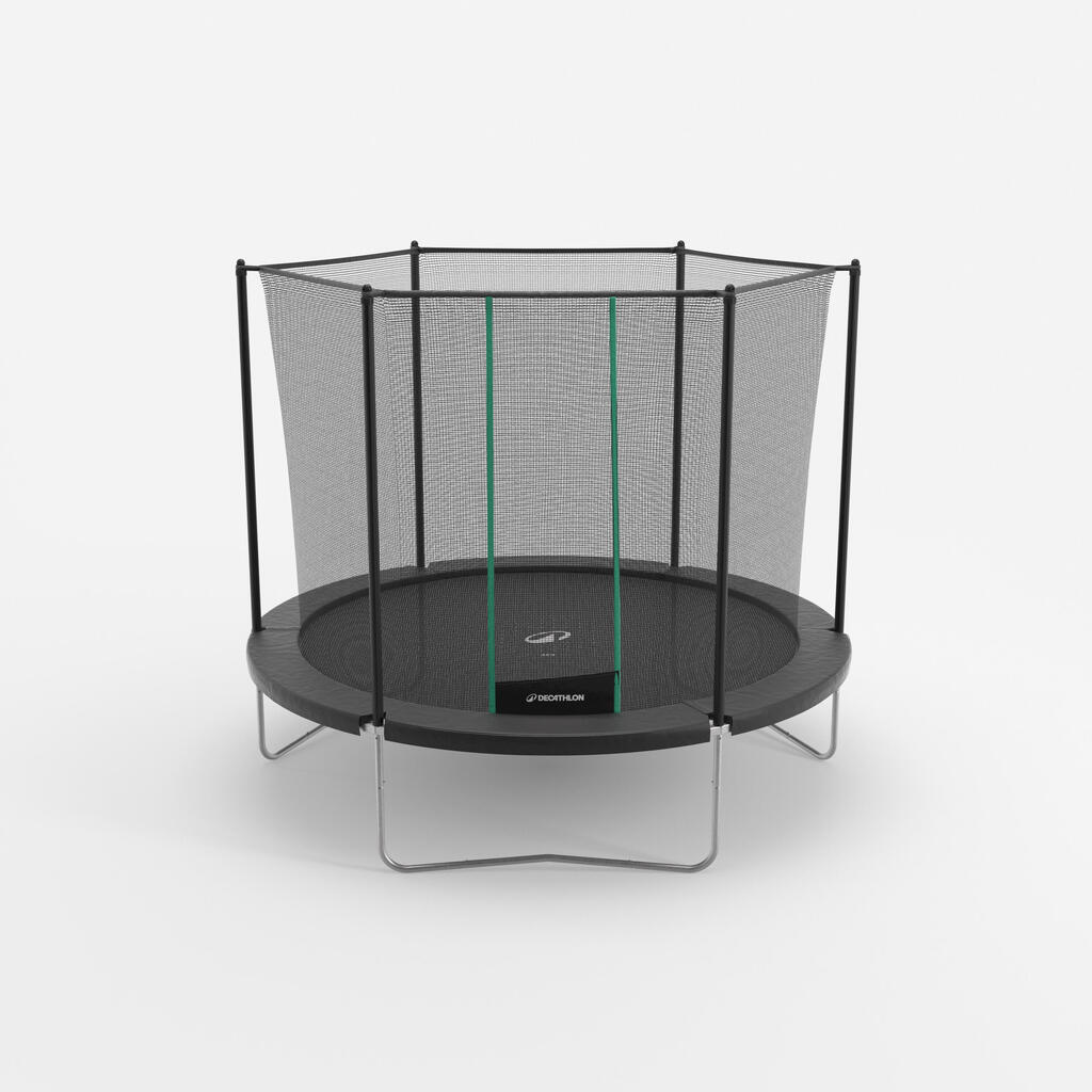 Trampolin 300 z zaščitno mrežo - zasnova brez potrebe po orodju