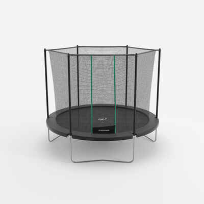Trampolín con red de seguridad y montaje sin herramientas 300