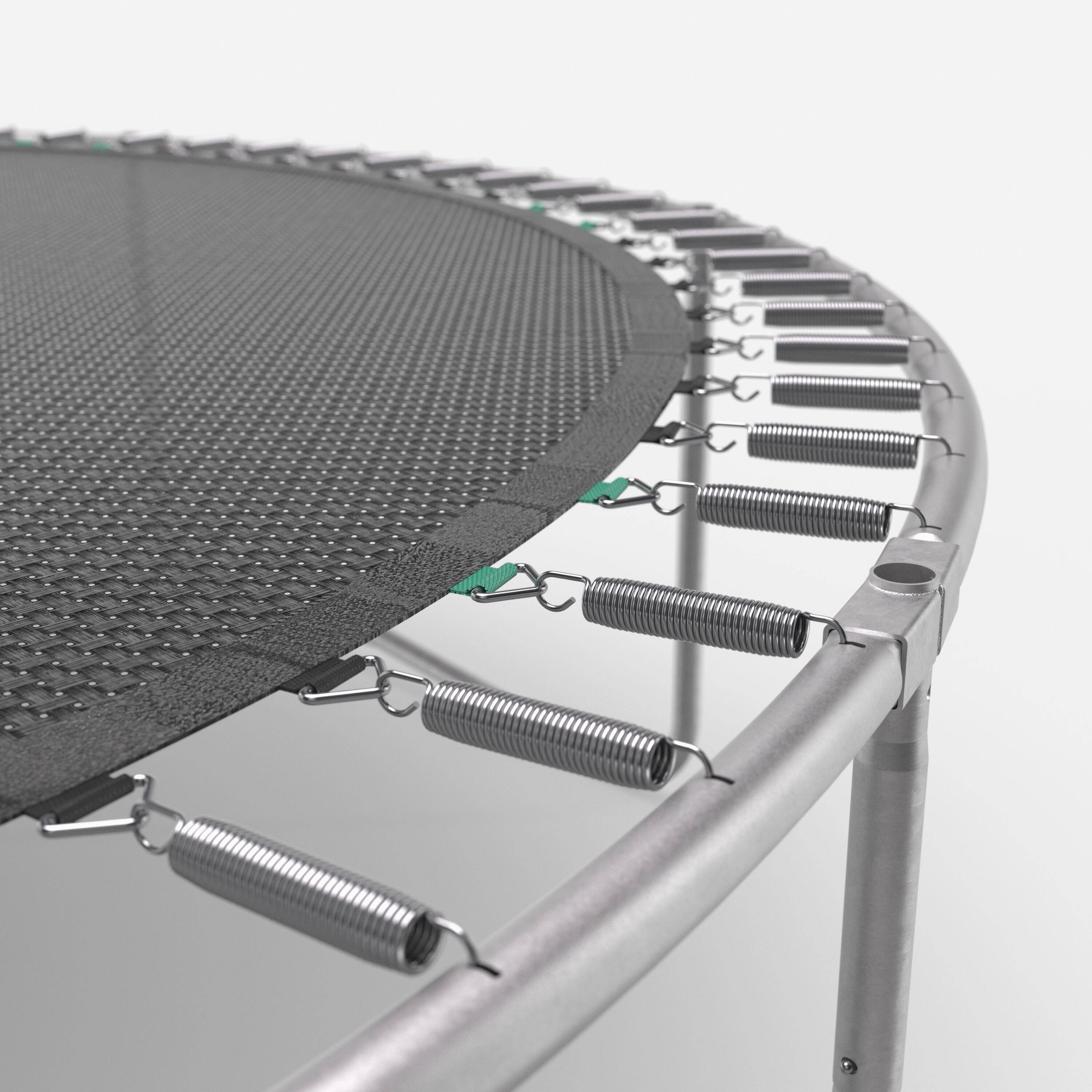 Trampoline 360 with Netting - Tool-Free Design -  5