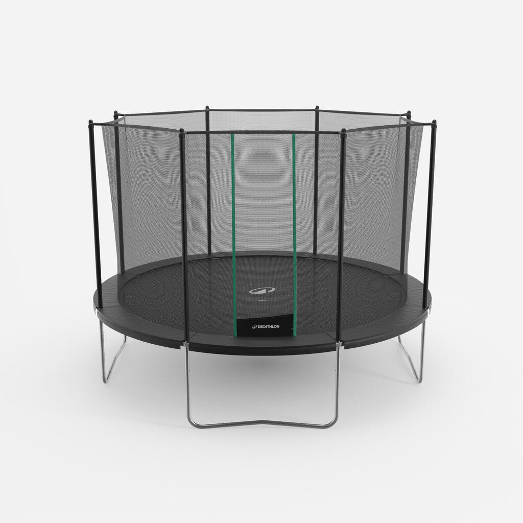 Trampolin 360 z zaščitno mrežo - zasnova brez orodja