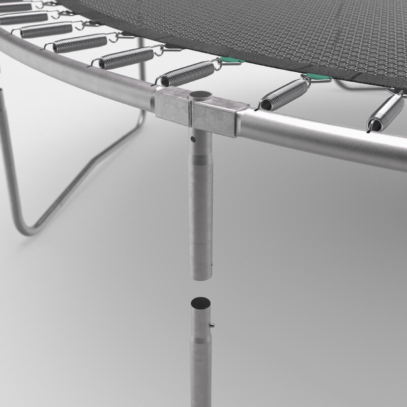 Trampoline 360 avec filet de protection - montage sans outil