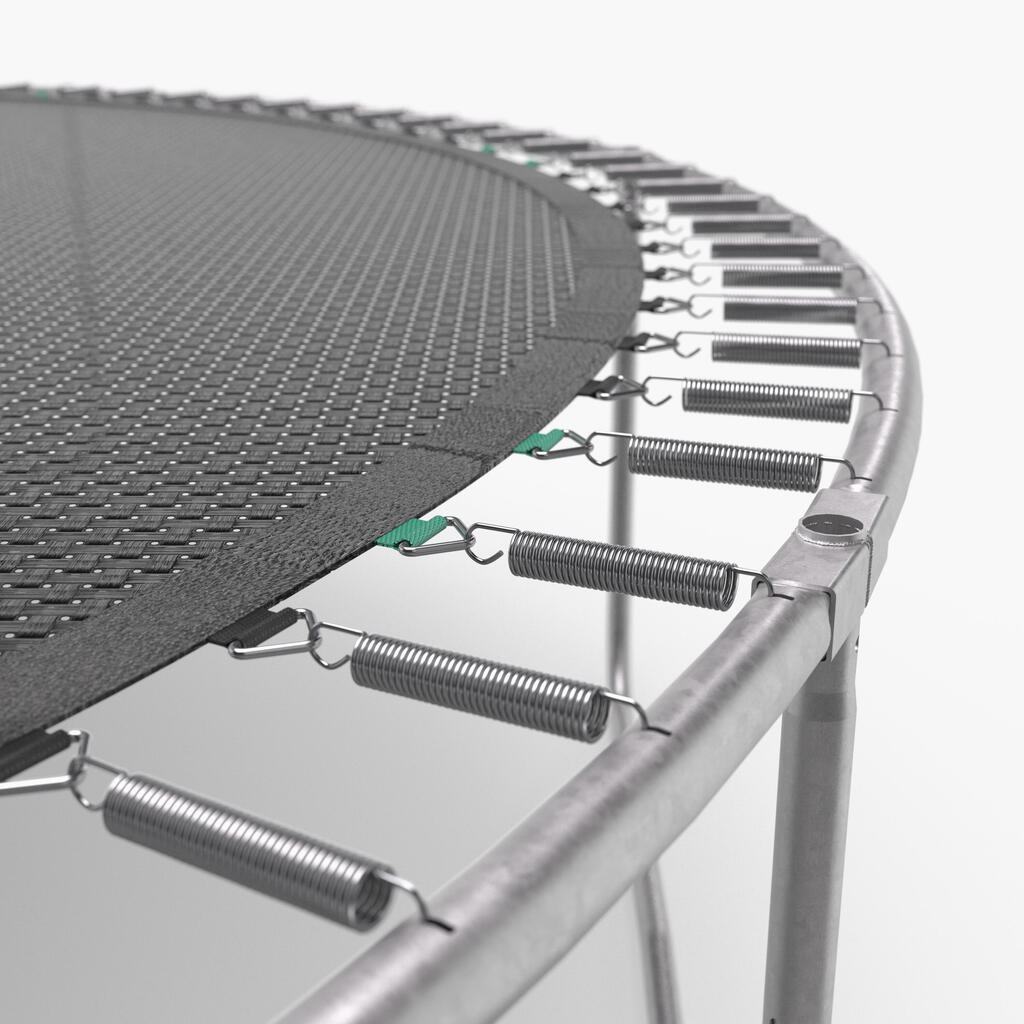 Trampoline 420 avec filet de protection - montage sans outil