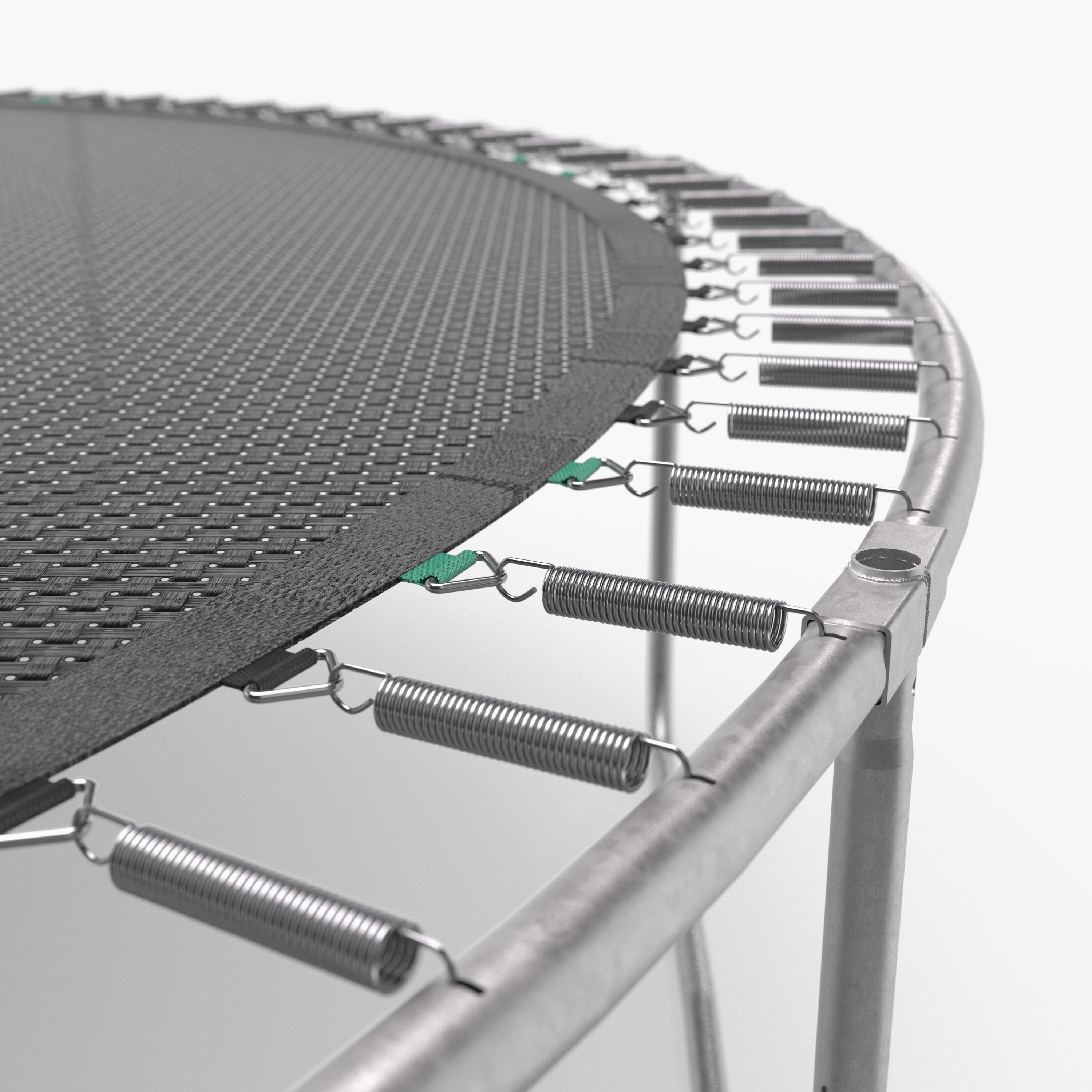 Trampoline with Safety Net, Supports upto 150kg, 420 - Tool Free Assembly