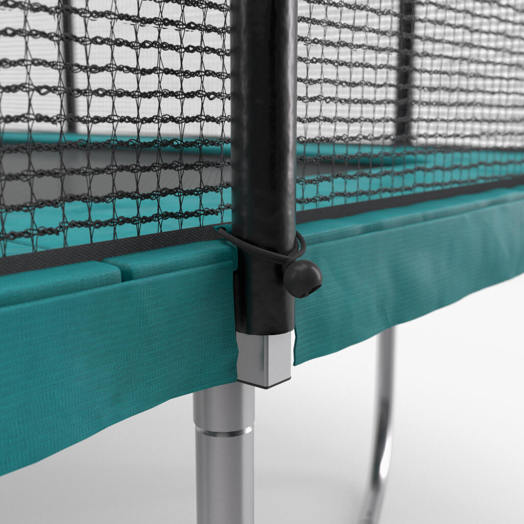 Rectangular Trampoline with Safety Net 520
