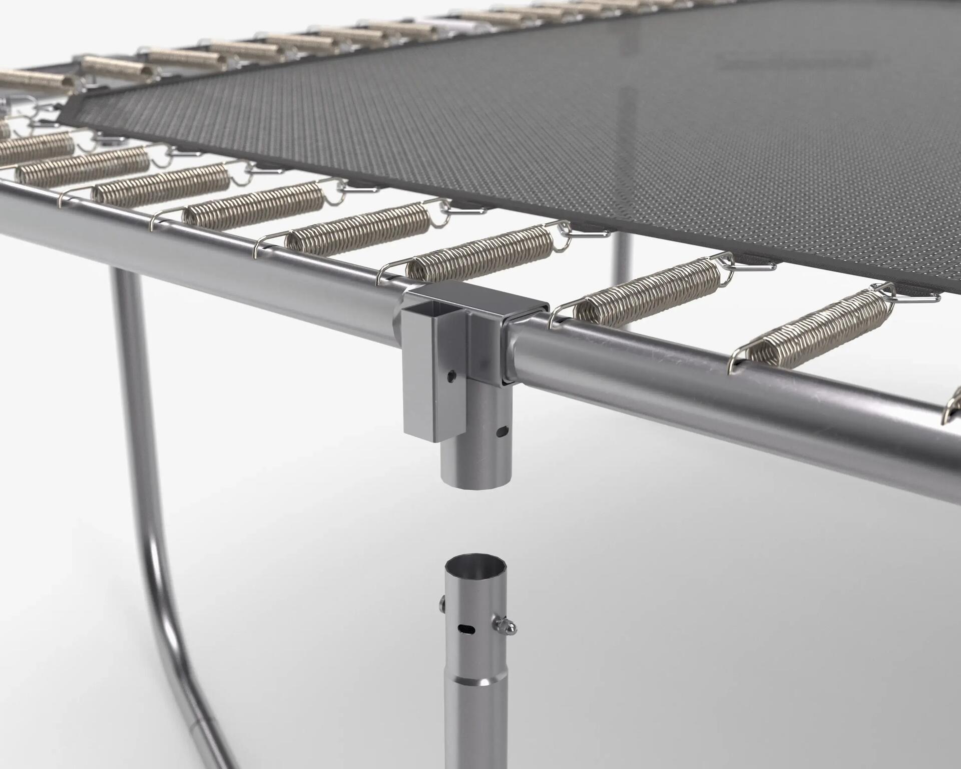 TRAMPOLINE RECTANGULAIRE 520 decathlon domyos : NOTICE  REPARATION