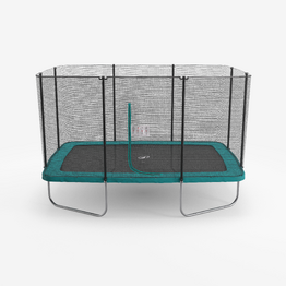 Trampoline rectangulaire 520 avec filet de protection