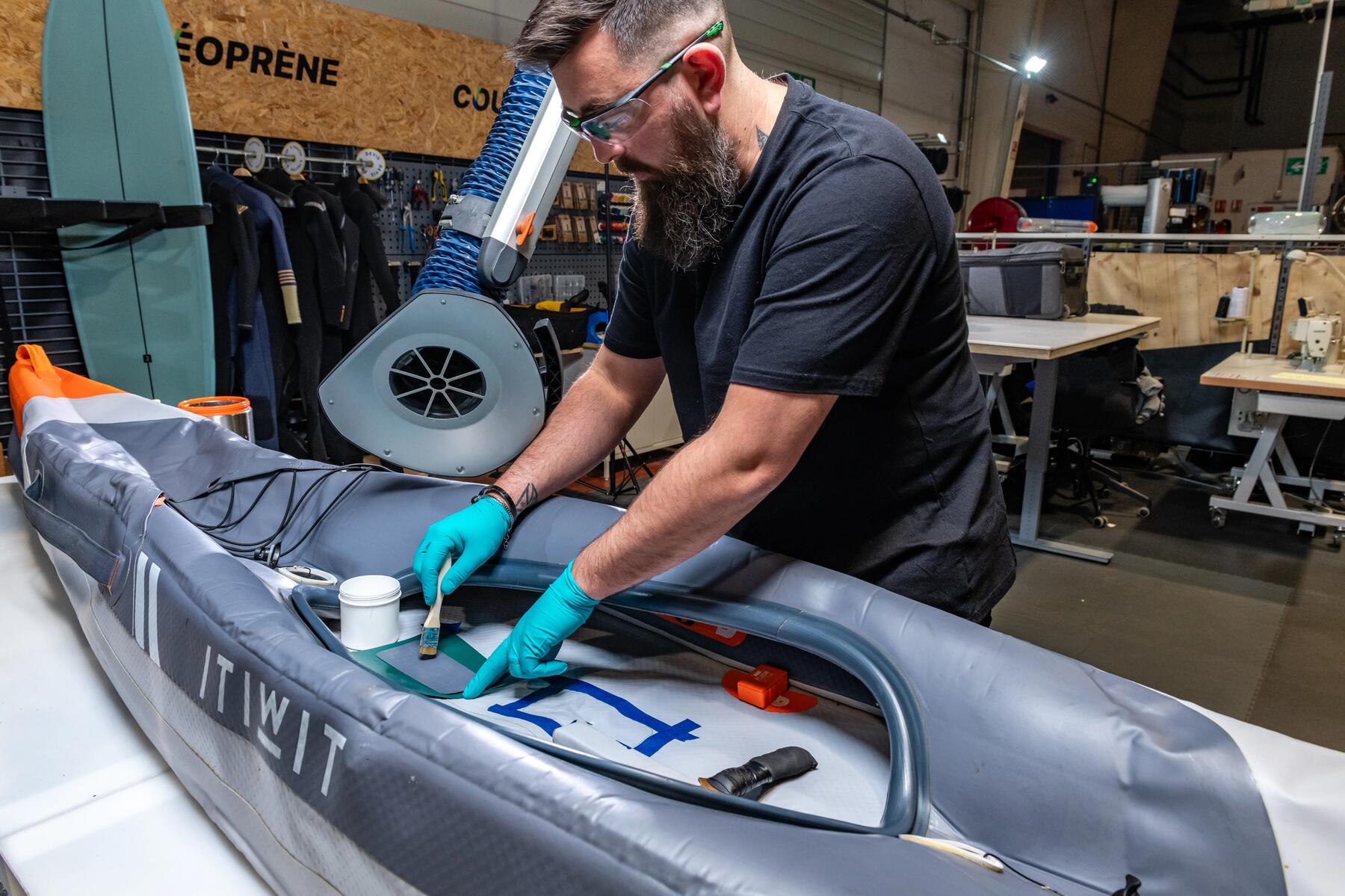 Kayak: Mantenimiento y reparación