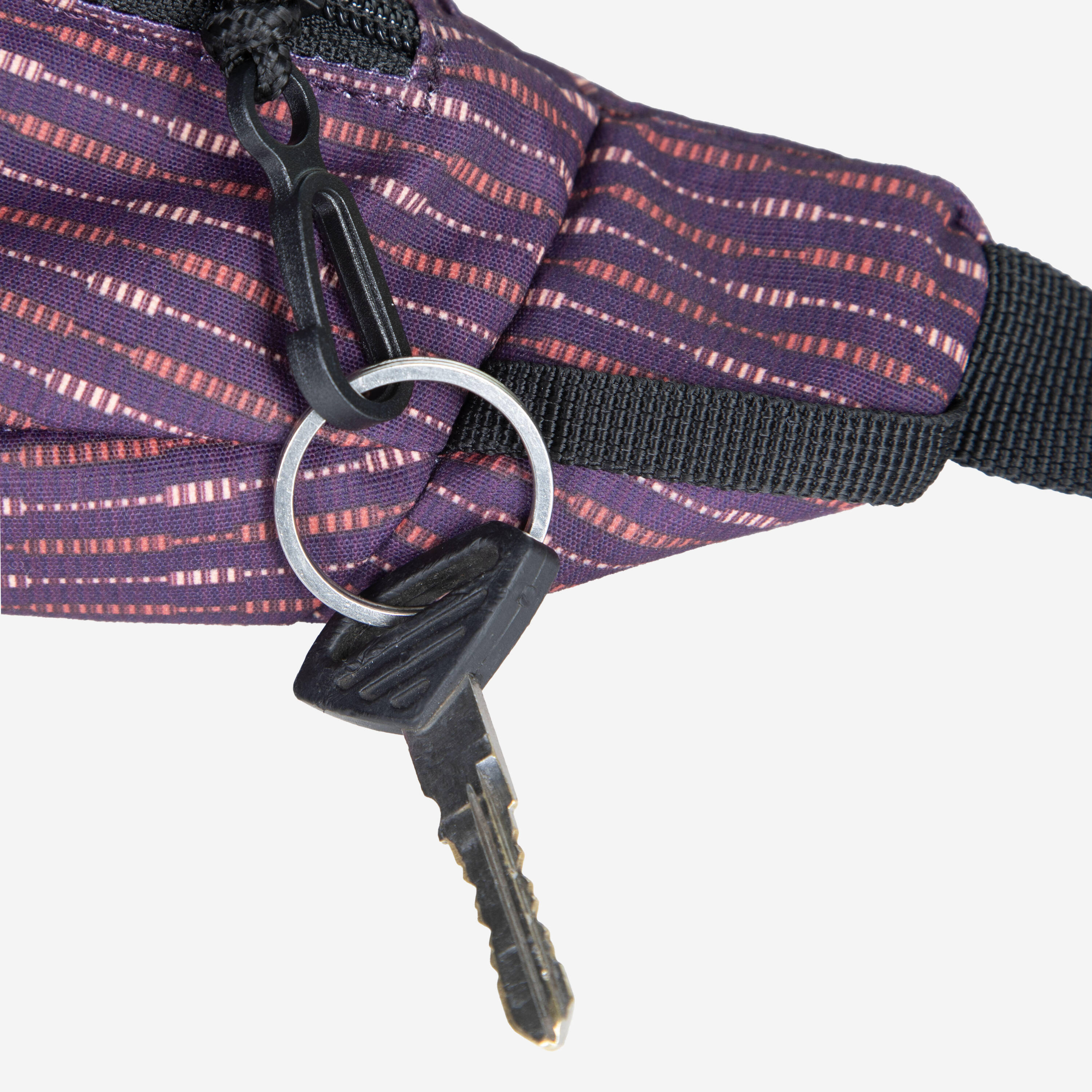 Travel Waist Bag, Multiple Compartment, 2L Capacity - Peach -  4