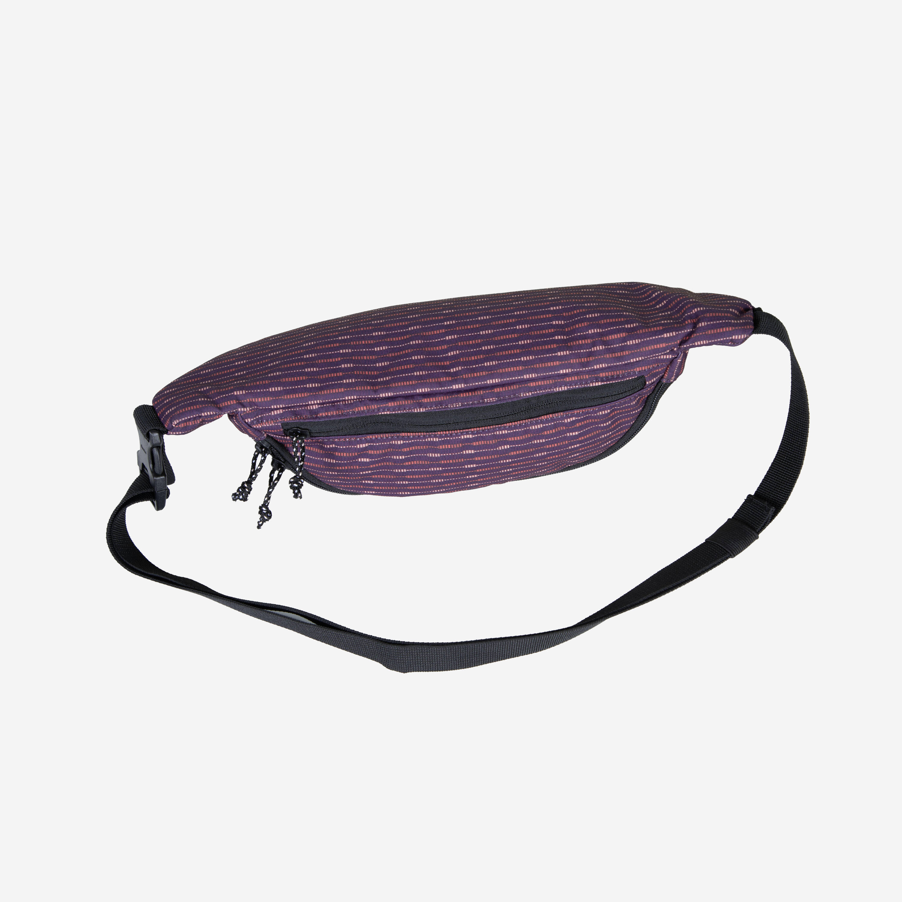 Travel Waist Bag, Multiple Compartment, 2L Capacity - Peach -  5