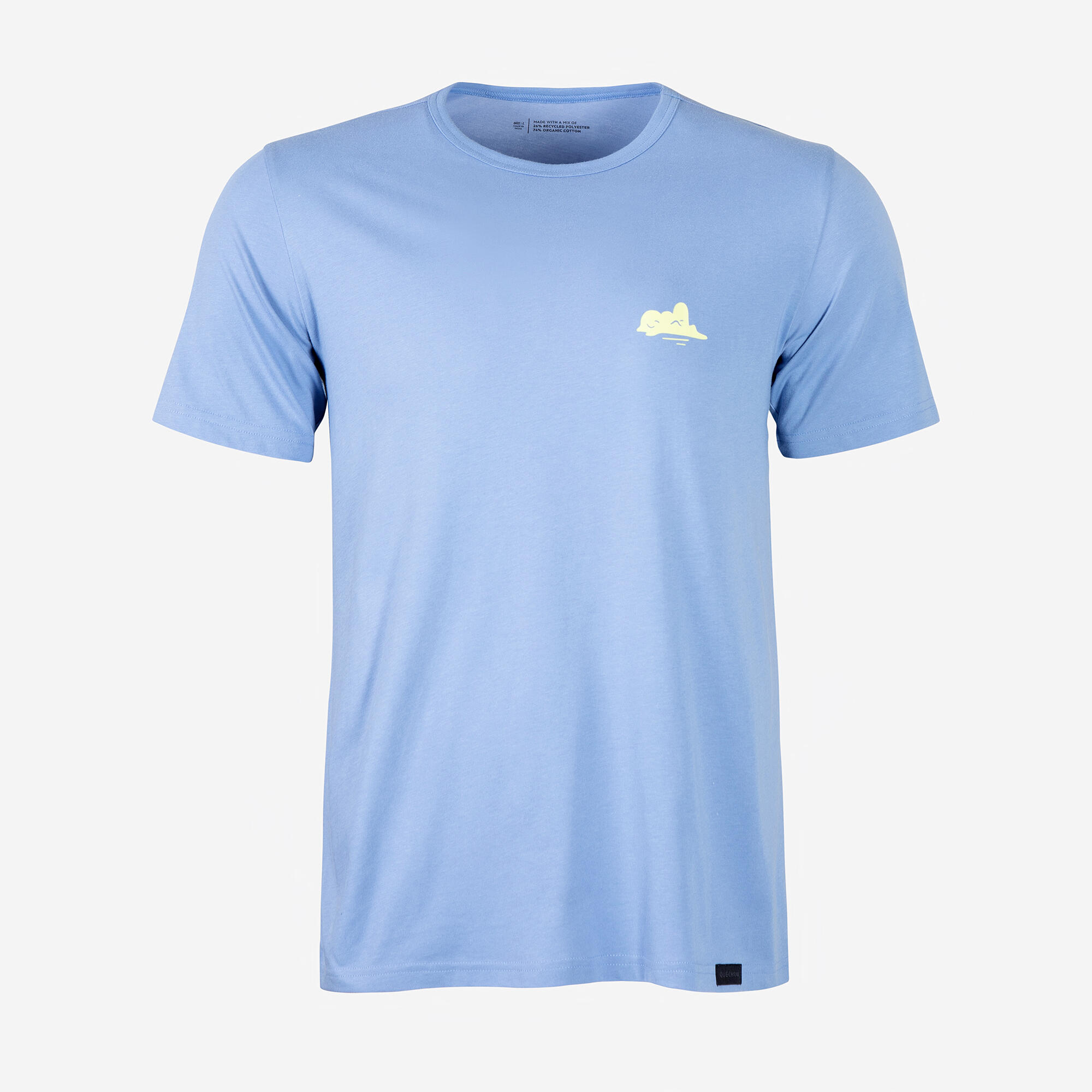 Men Hiking Breathable T-shirt - NH100 Blue