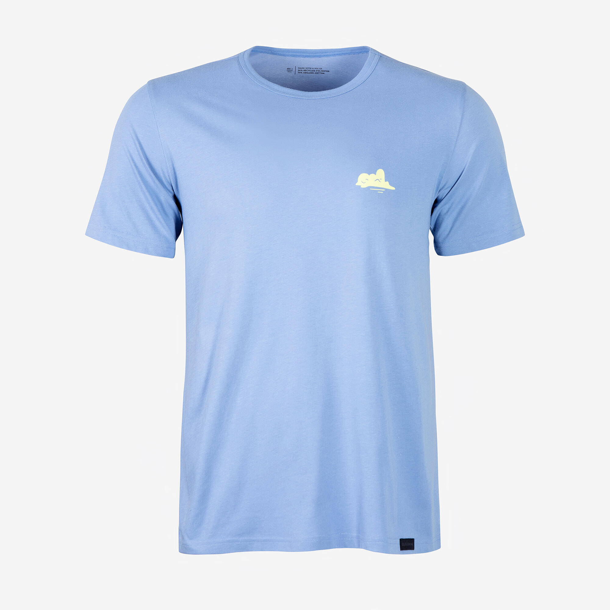 Men Hiking Breathable T-shirt - NH100 Blue -  3