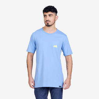 Men Hiking Breathable T-shirt - NH100 Blue