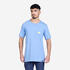 Men Hiking Breathable T-shirt - NH100 Blue
