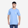 Men Hiking Breathable T-shirt - NH100 Blue