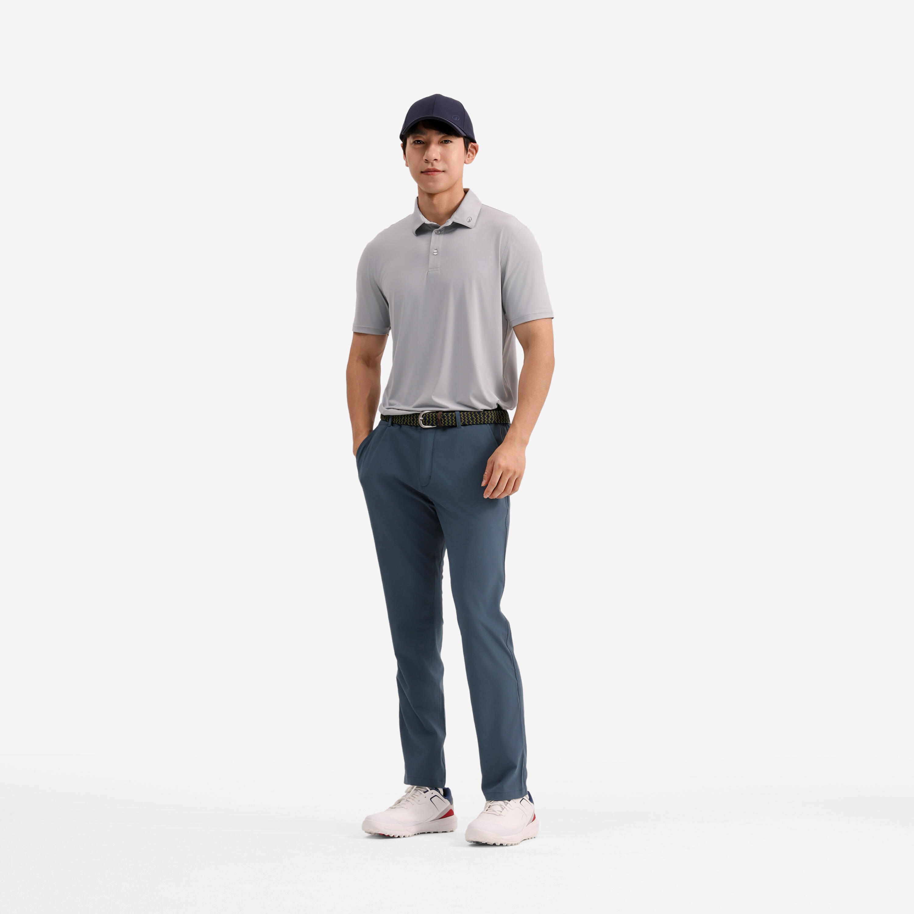 Men’s golf trousers WW500 blue