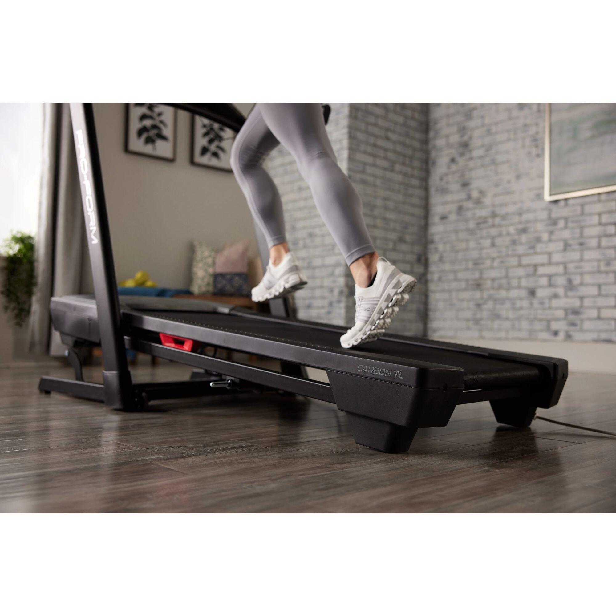 Tapis de course connecté et pliable CARBON TL 10/10
