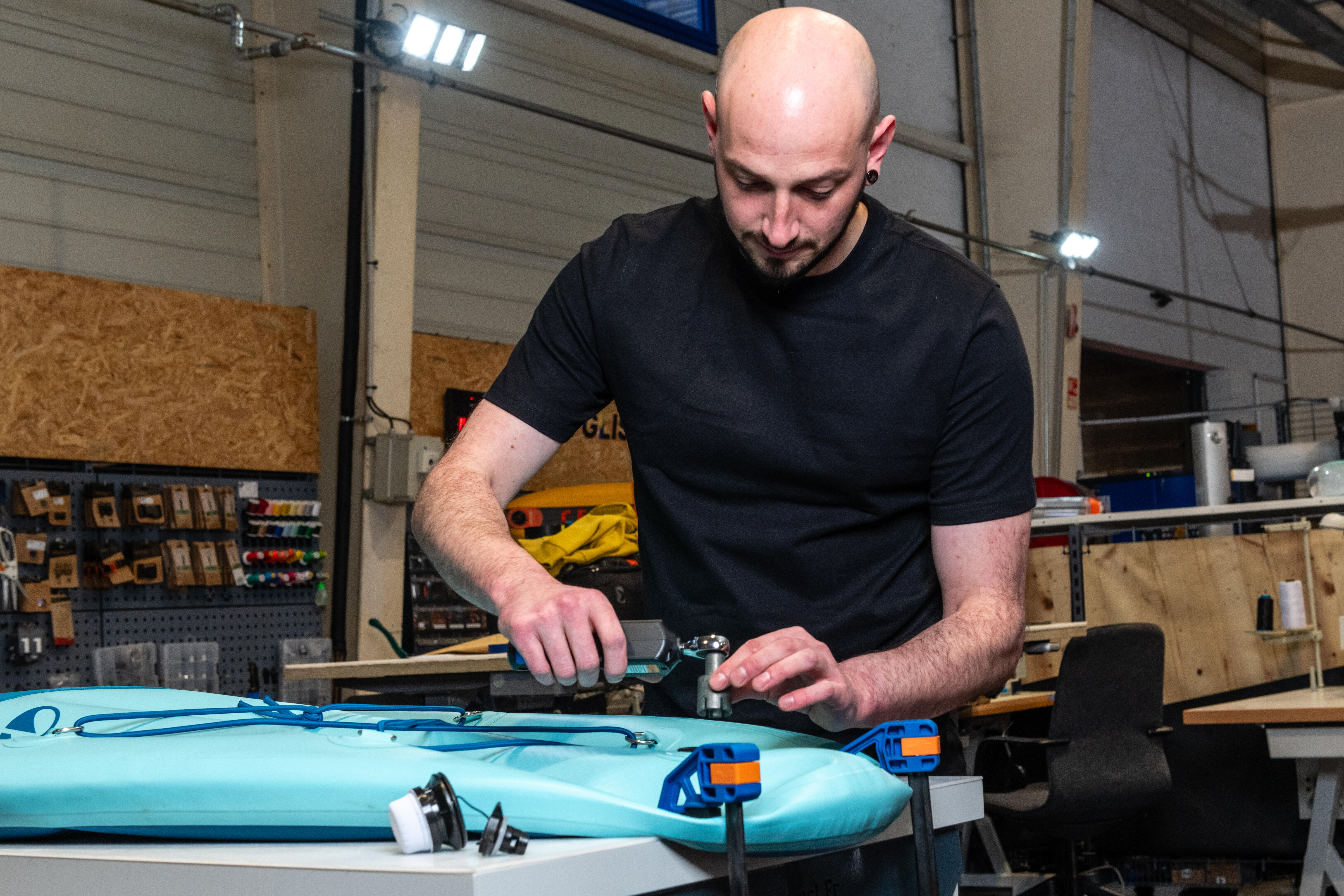 Inflatable SUP + Kayak High-Pressure Valve Replacement - WORKSHOP