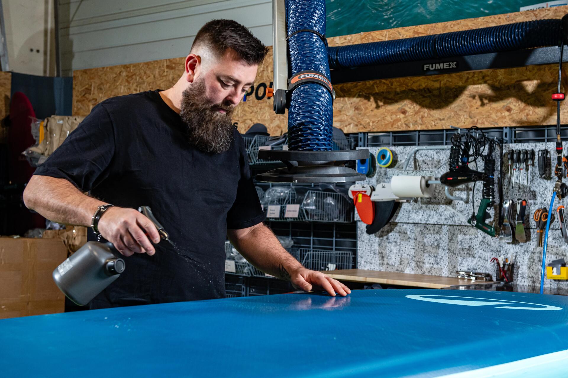 ALLROUND X100 ŞİŞME STAND-UP PADDLE: kullanım kılavuzu, onarım, yedek parçalar 